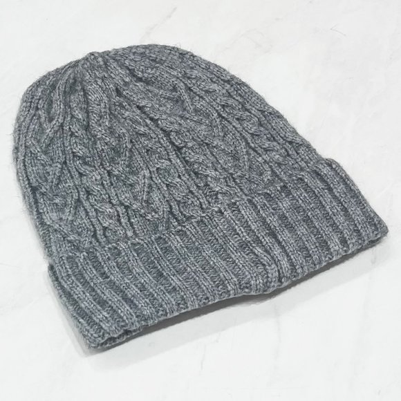 NEW Women's Cozy Warm Cable Knit Cuffed Classic Beanie Hat Mint, Gray, Ivory 1pc - Picture 10 of 14